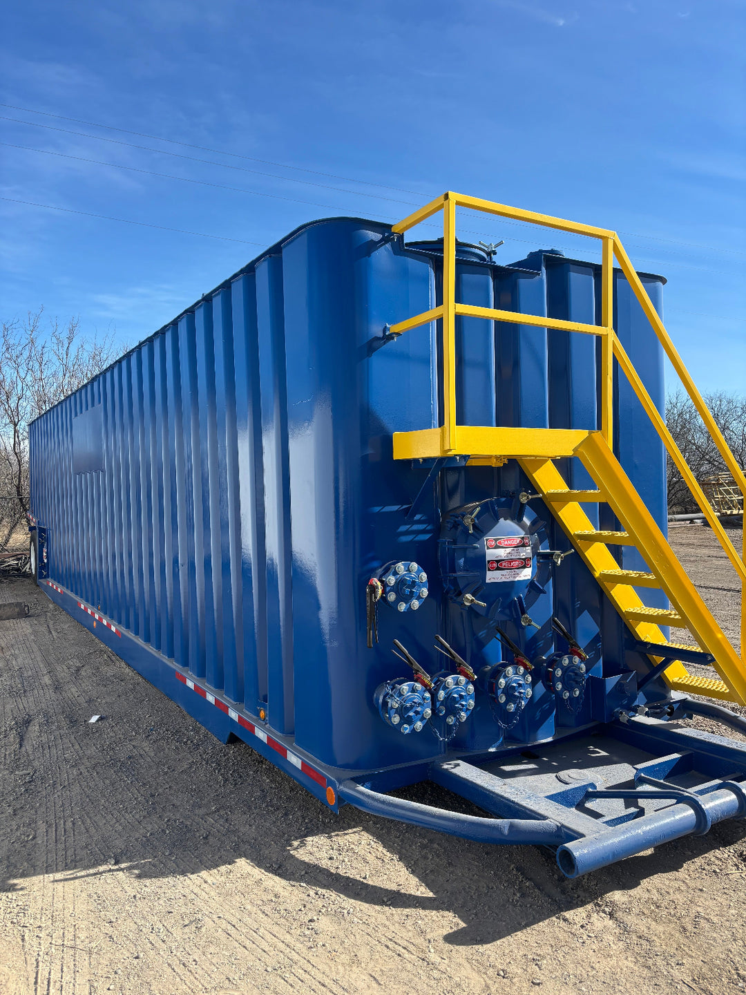 Dragon Flat Roof Frac Tank (755)