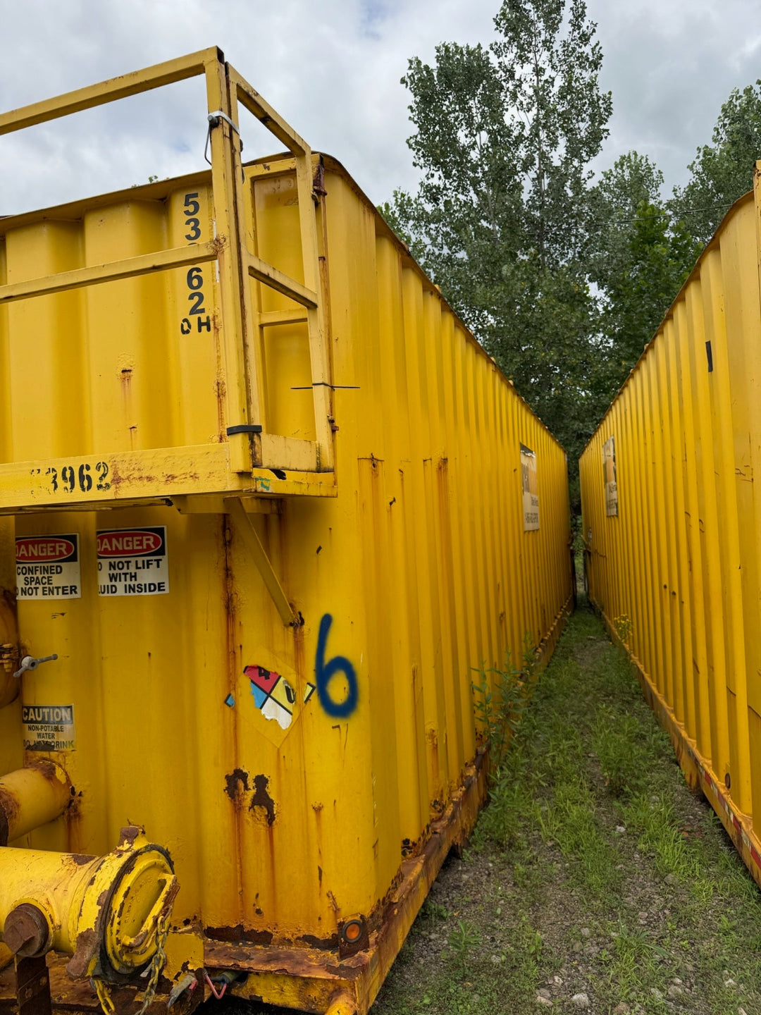 Dragon Flat Roof Frac Tank (GP53962)