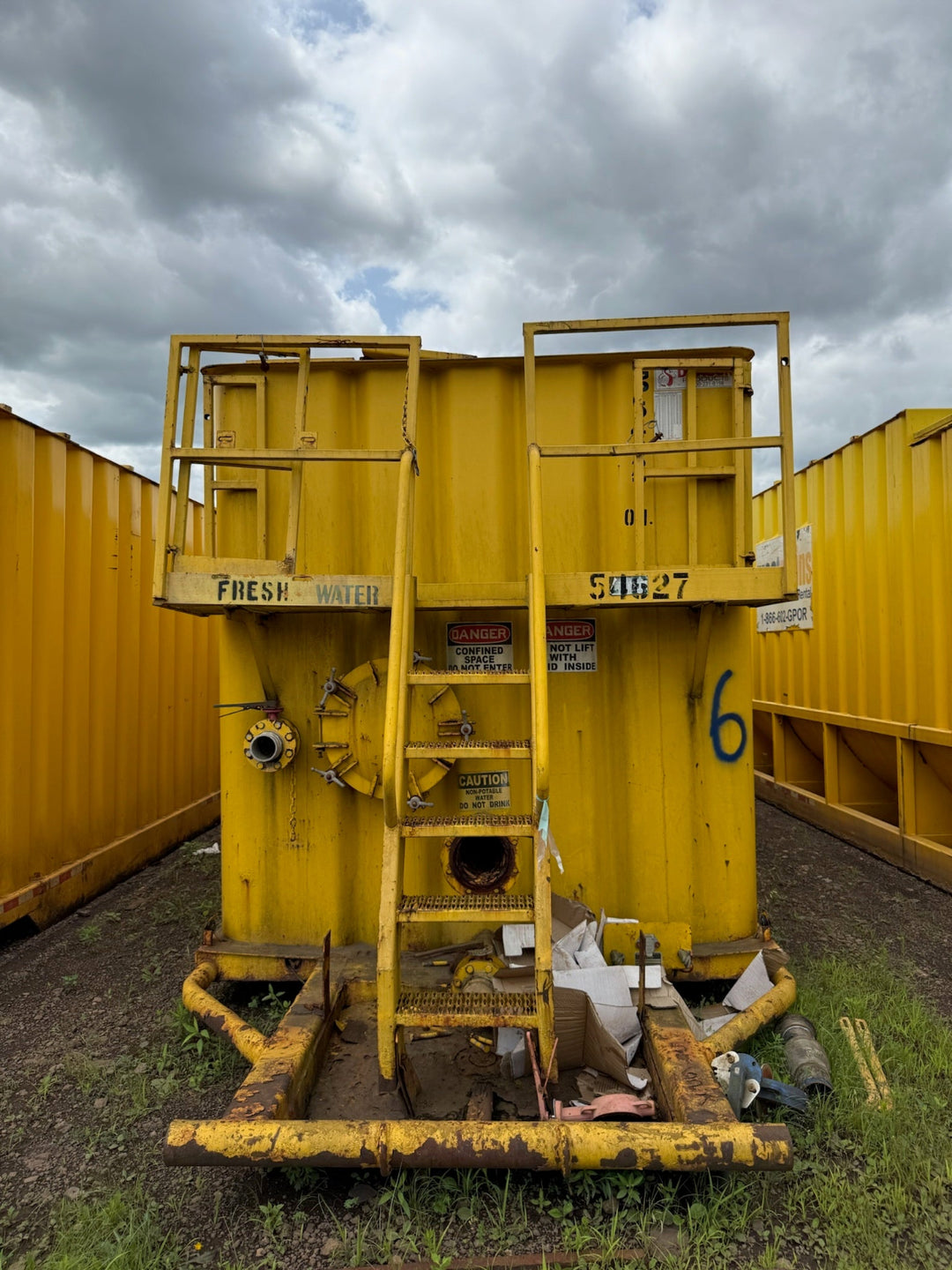Dragon Flat Roof Frac Tank (GP54627)