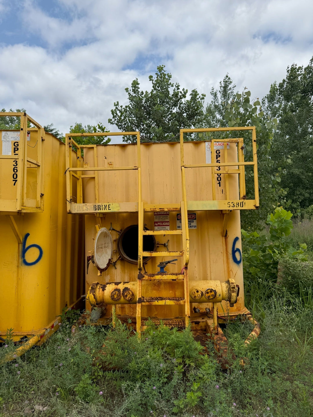 Dragon Flat Roof Frac Tank (GP53801)