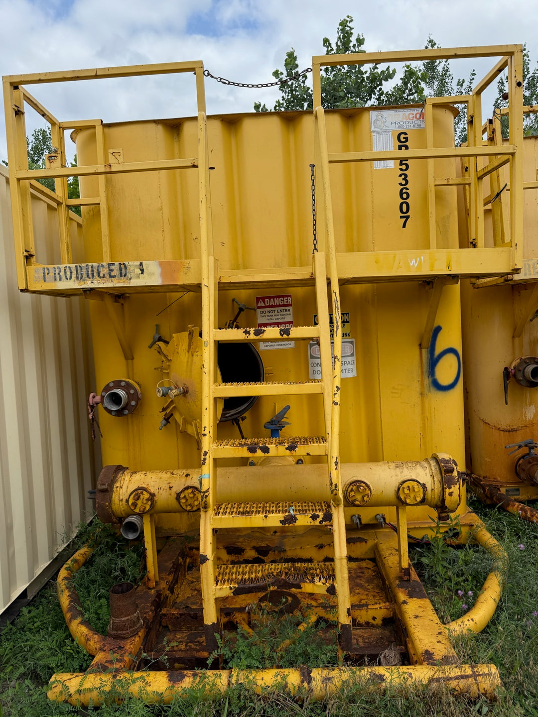 Dragon Flat Roof Frac Tank (GP53607)