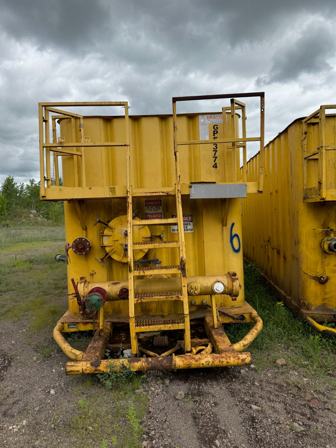 Dragon Flat Roof Frac Tank (GP53774)