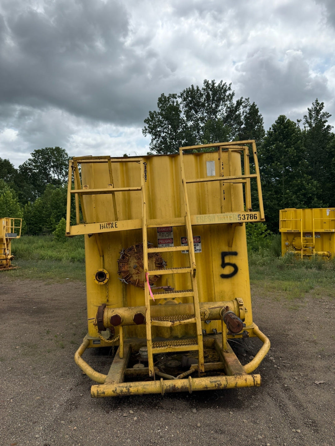 Dragon Flat Roof Frac Tank (GP53706)