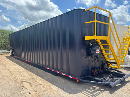 Dragon Flat Roof Fiberglass Lined Frac Tank (465)