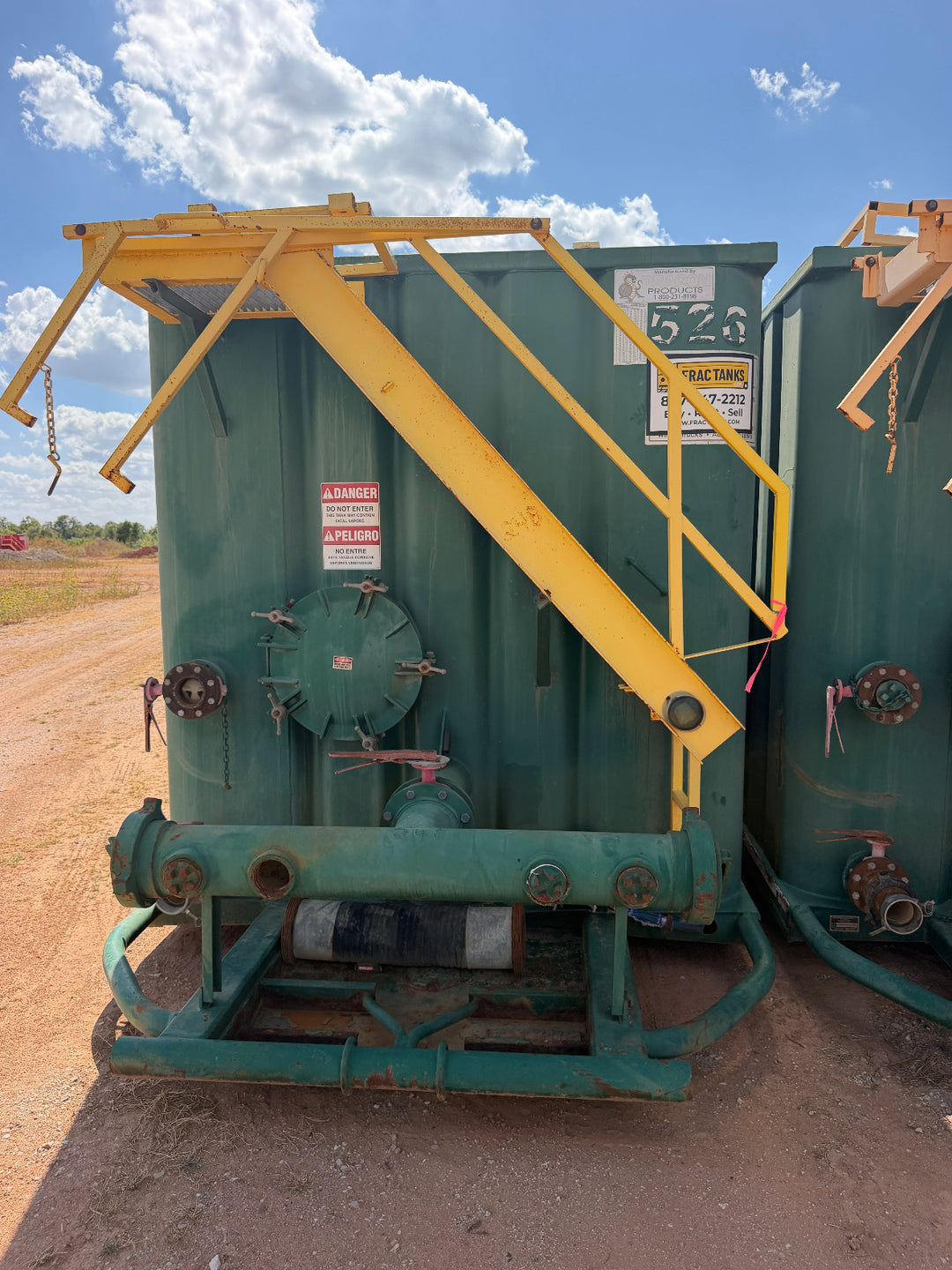 Dragon Open Top Frac Tank (526)