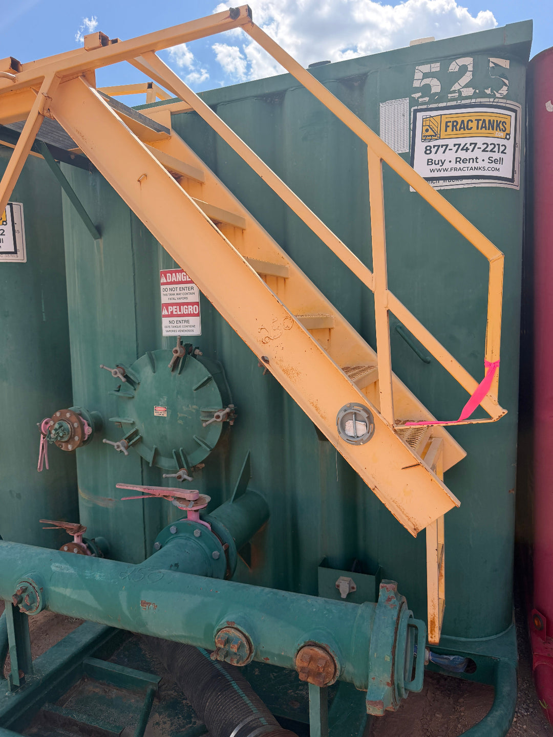 Dragon Open Top Frac Tank (525)