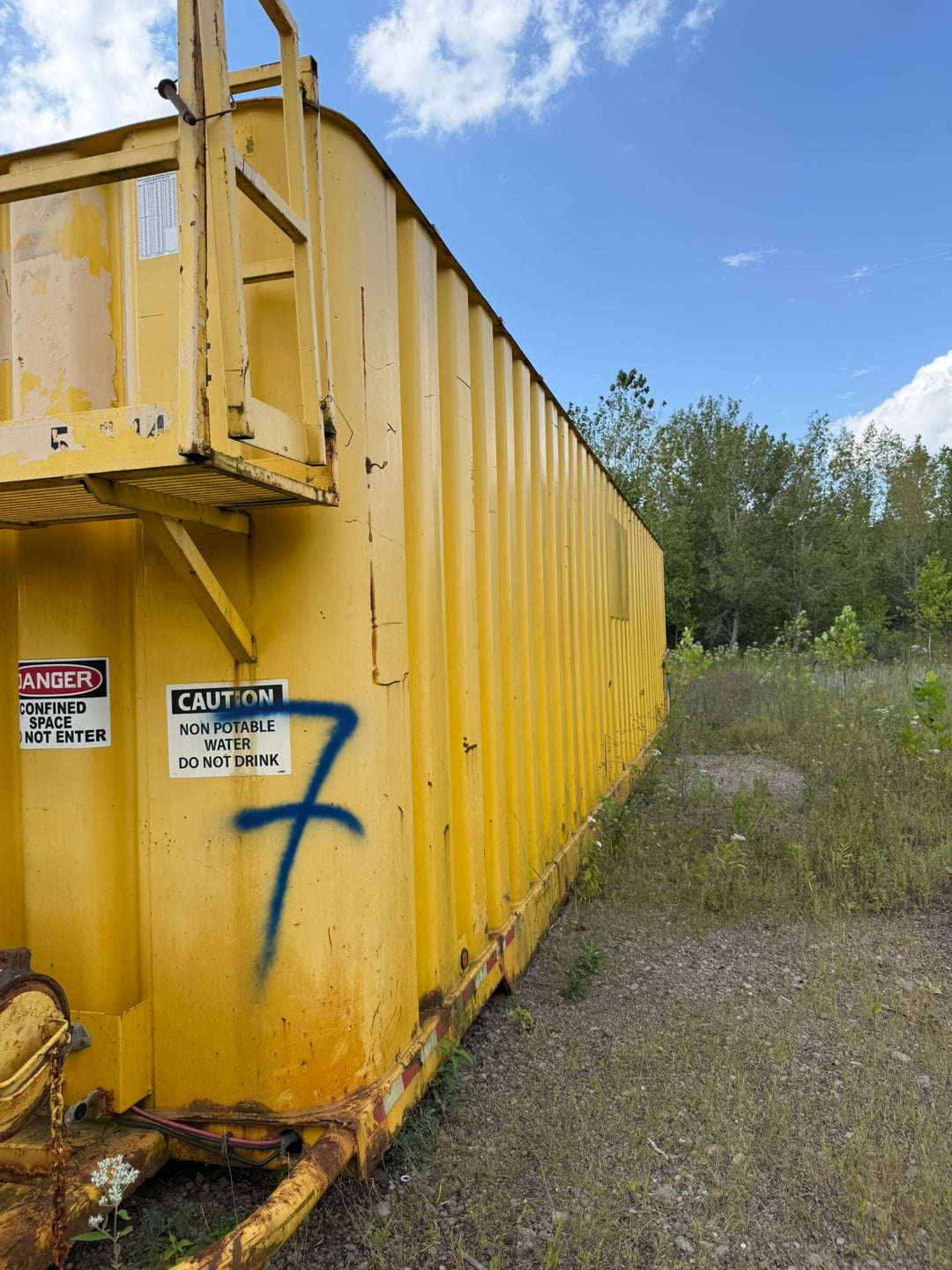 Dragon Flat Roof Frac Tank (GP53644)