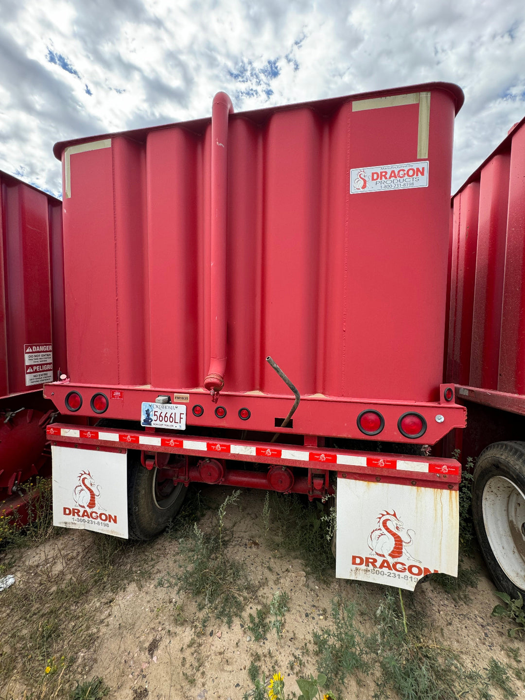 Dragon Flat Roof Frac Tank (FM1635)
