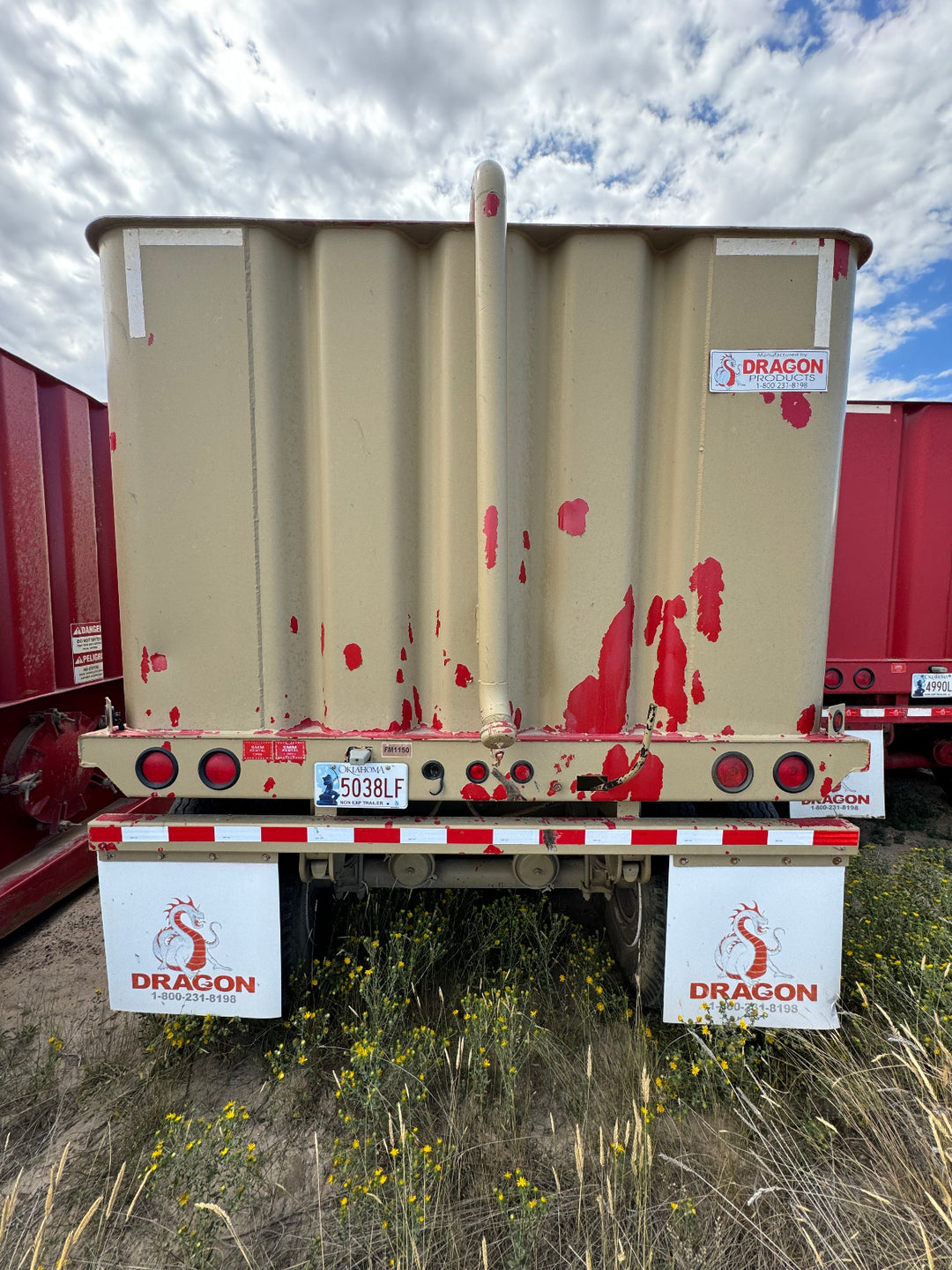 Dragon Flat Roof Frac Tank (FM1150)