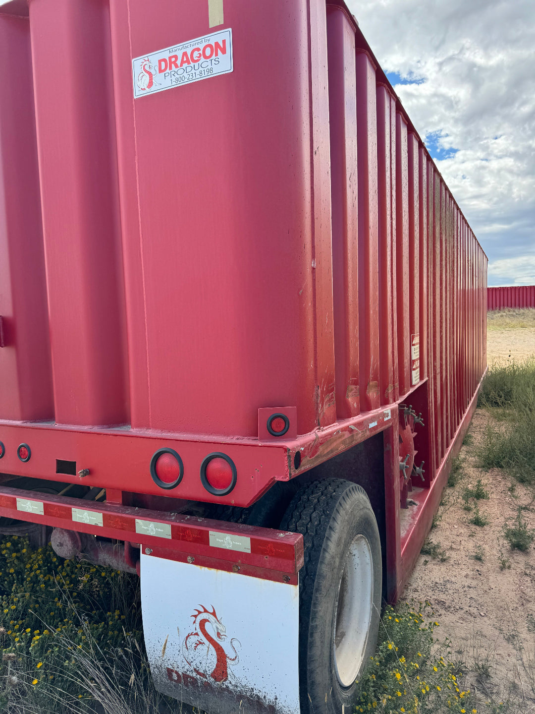 Dragon Flat Roof Frac Tank (FM794)