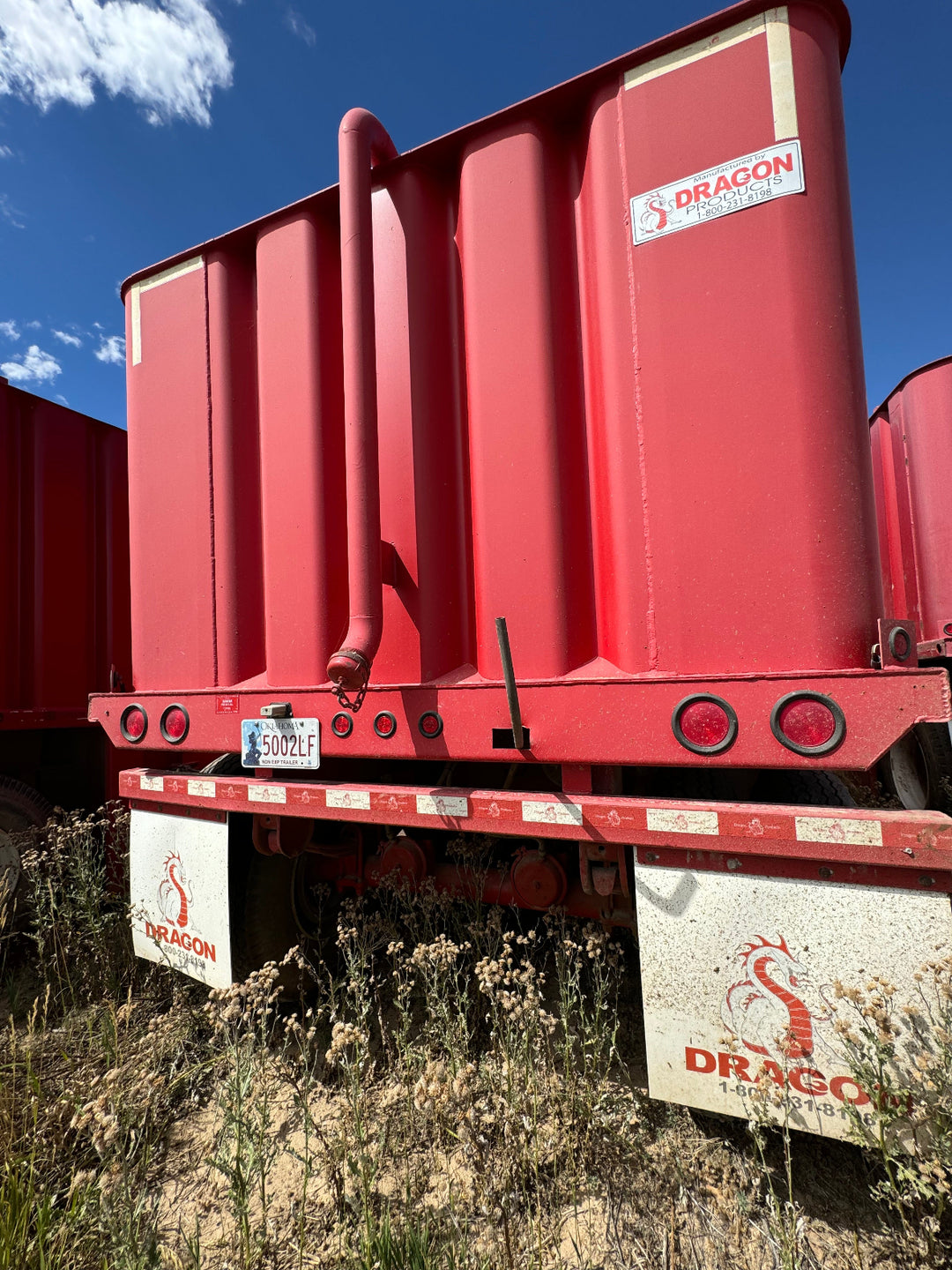 Dragon Flat Roof Frac Tank (FM1144)