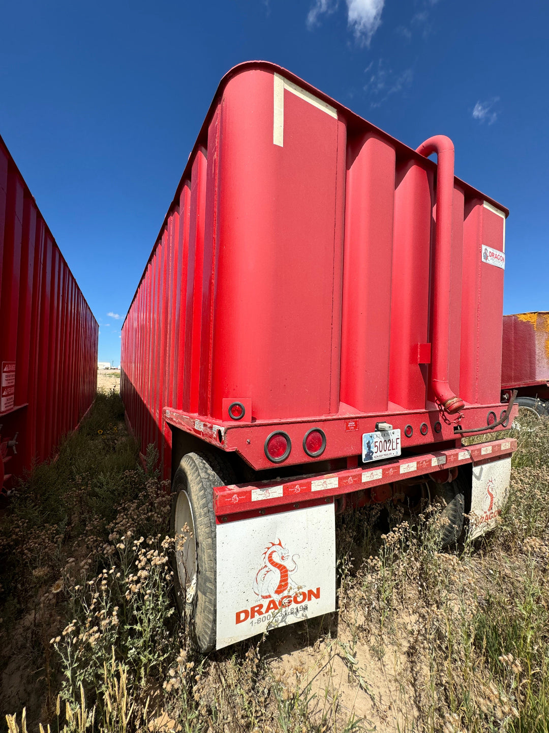 Dragon Flat Roof Frac Tank (FM1144)