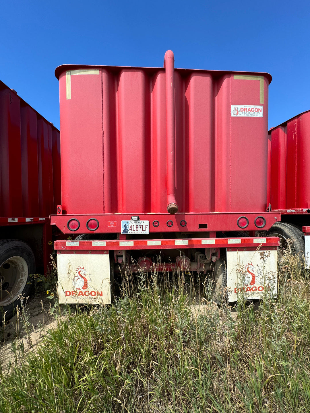 Dragon Flat Roof Frac Tank (FM736)