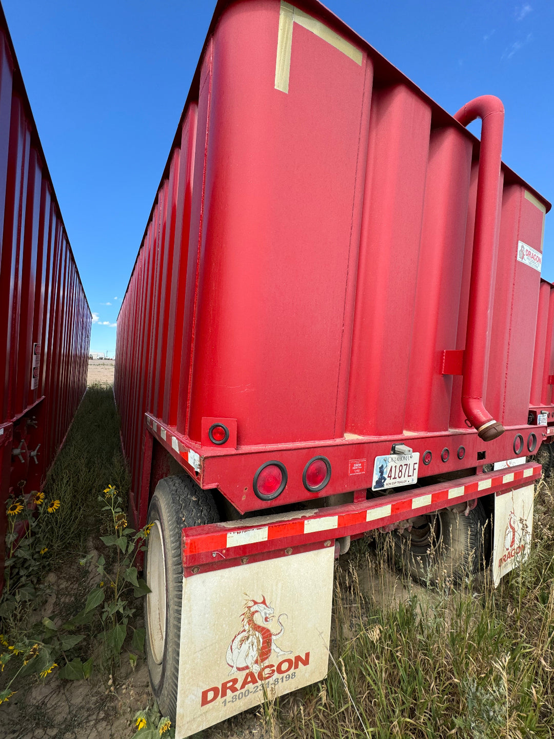Dragon Flat Roof Frac Tank (FM736)