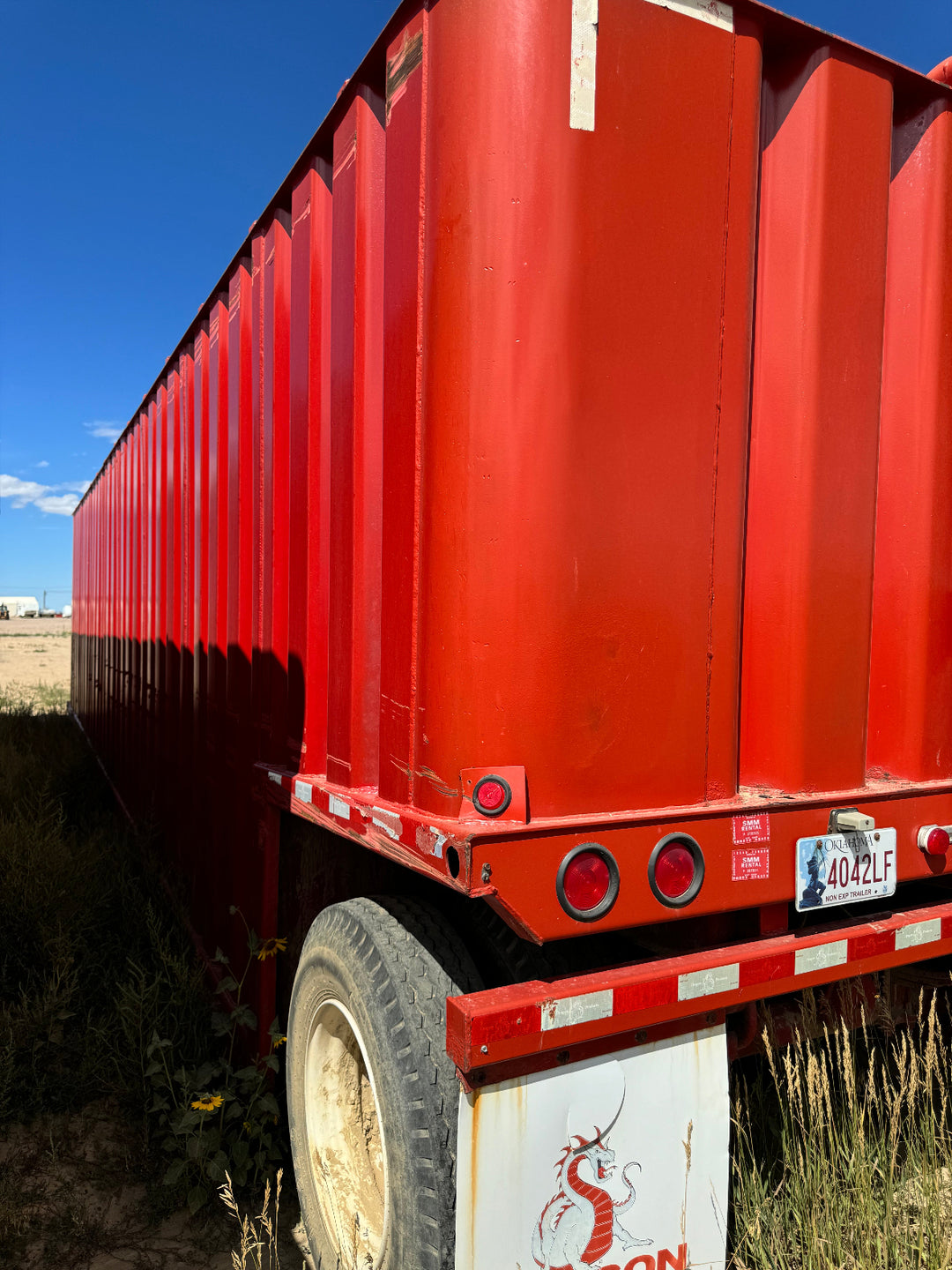 Dragon Flat Roof Frac Tank (FM439)