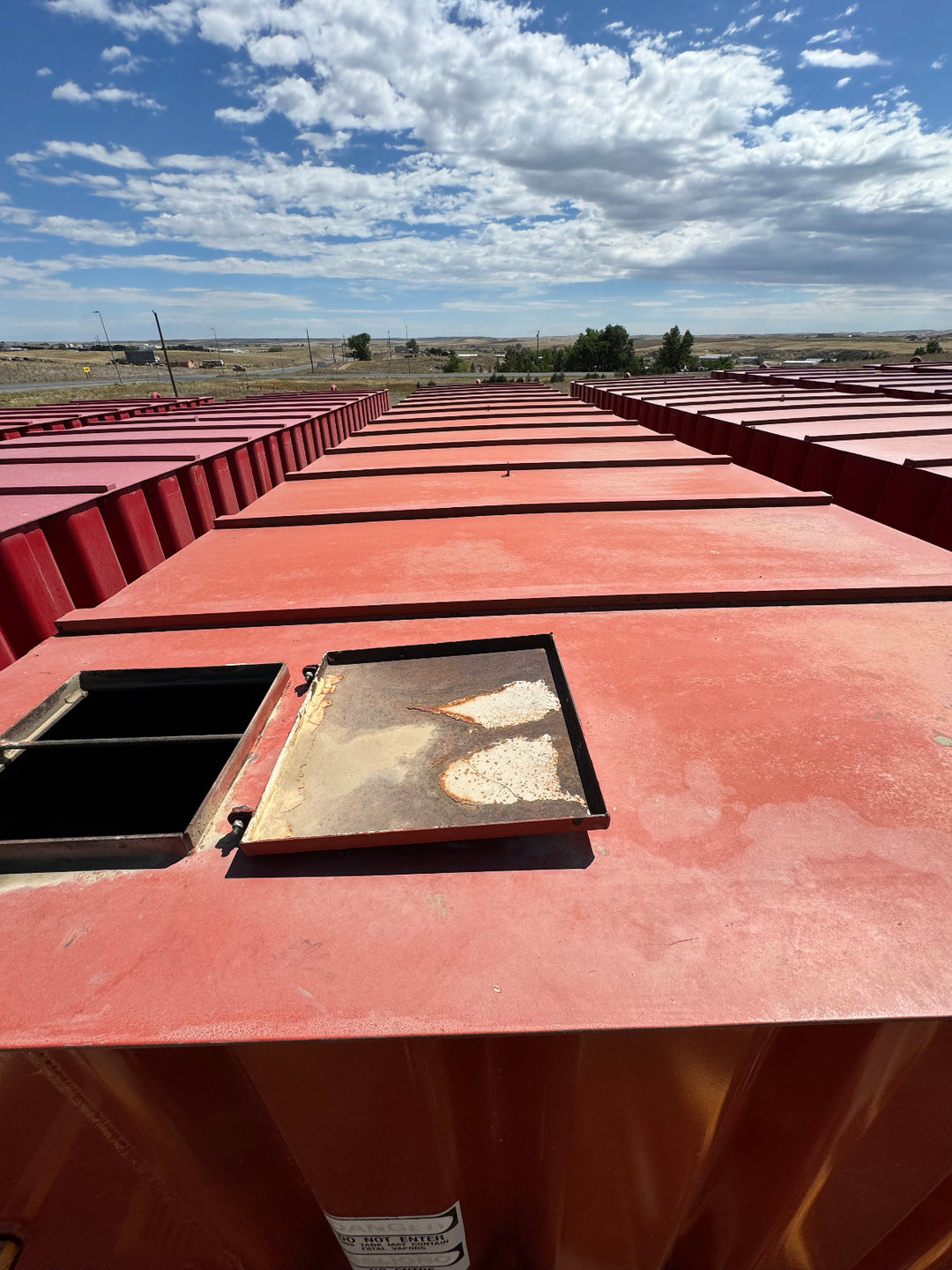 Dragon Flat Roof Frac Tank (FM439)