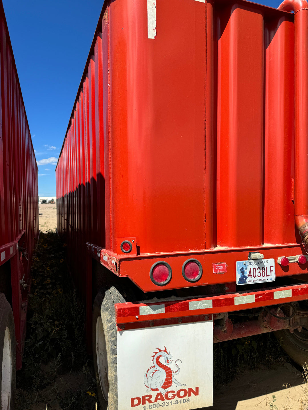 Dragon Flat Roof Frac Tank (FM456)