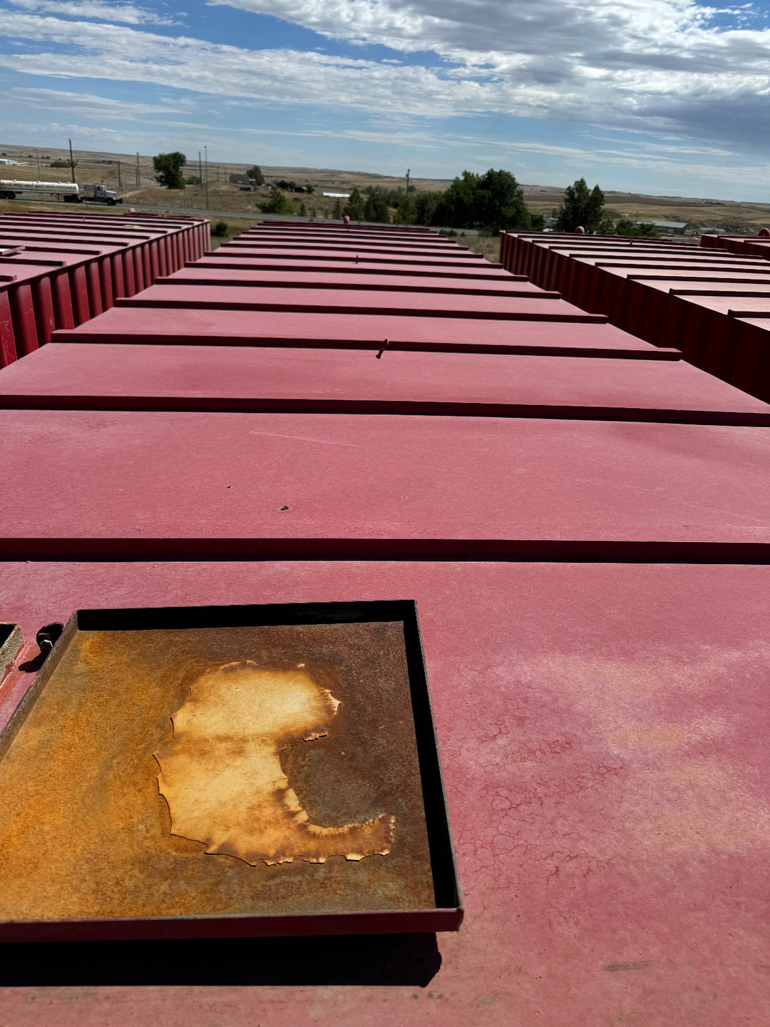 Dragon Flat Roof Frac Tank (FM463)