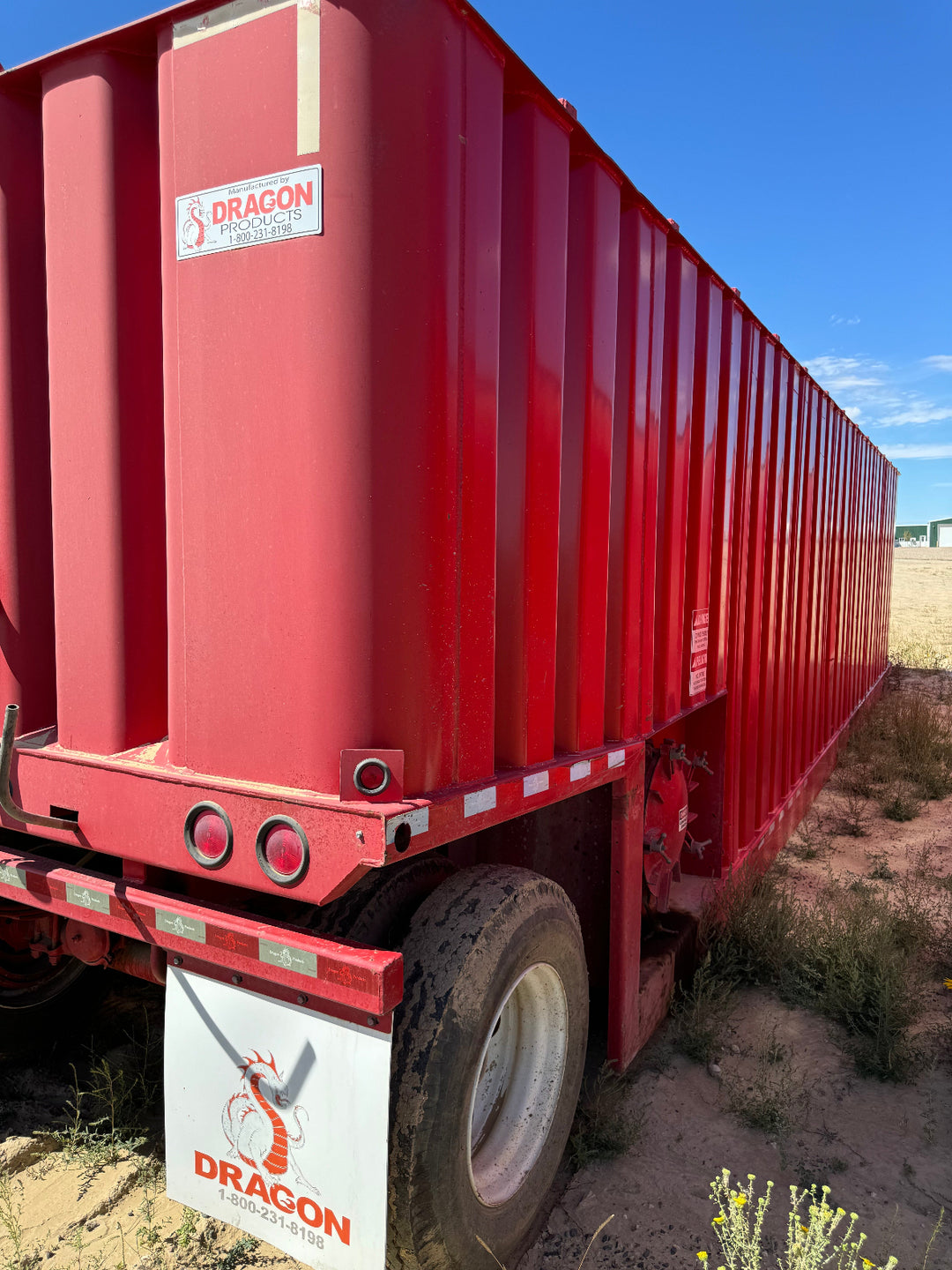 Dragon Flat Roof Frac Tank (FM1168)