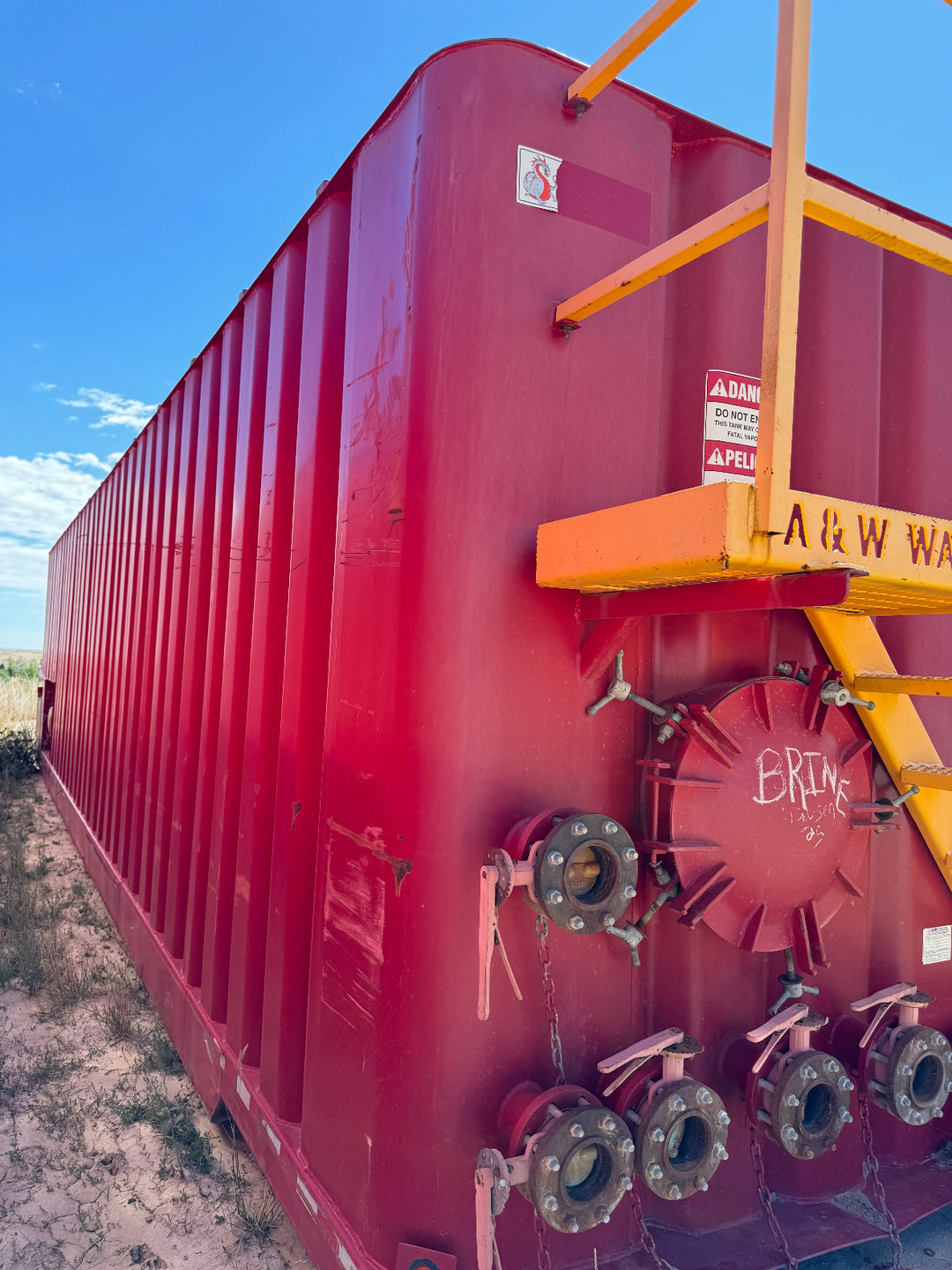 Dragon Flat Roof Frac Tank (FM720)