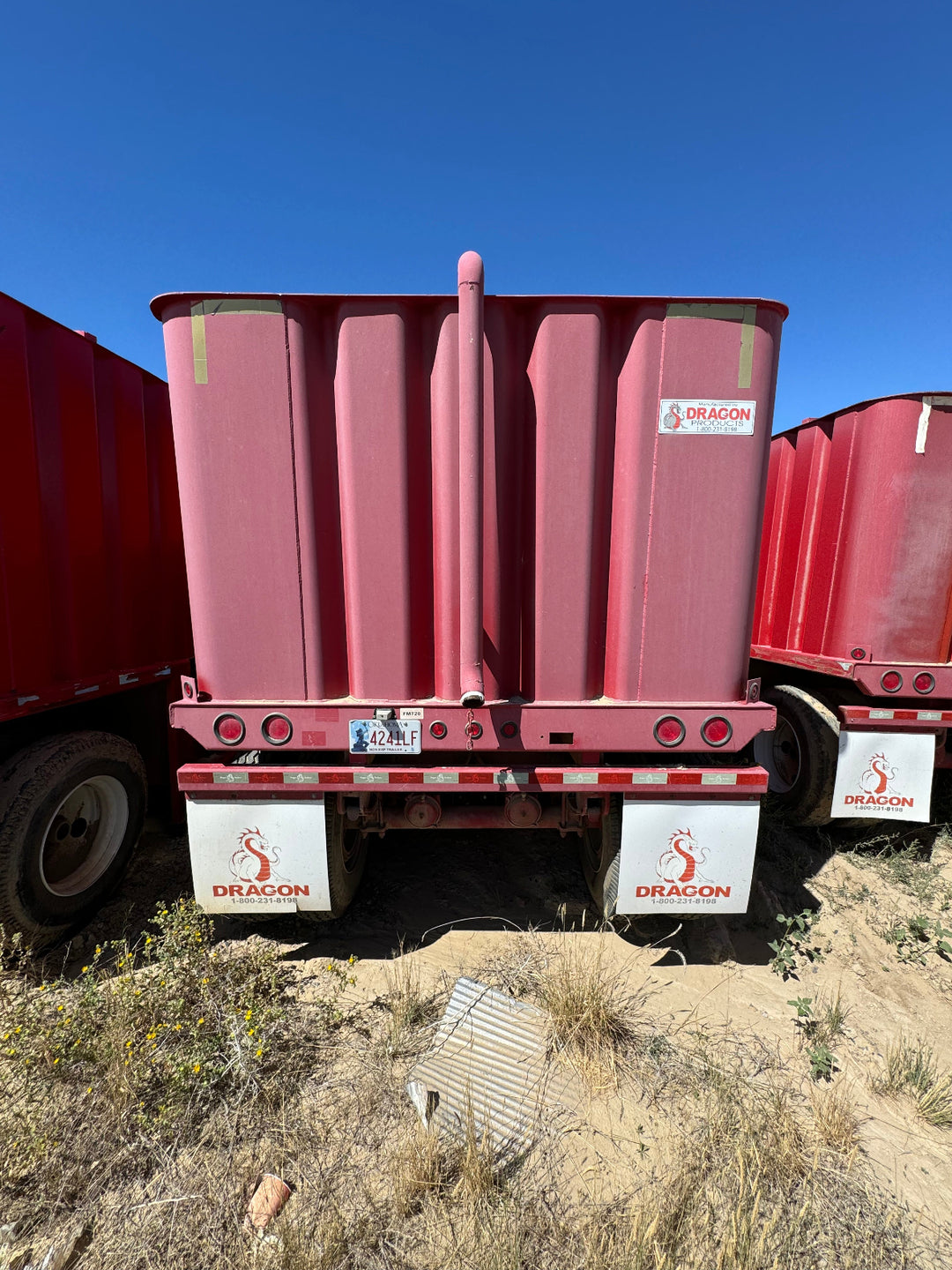 Dragon Flat Roof Frac Tank (FM720)