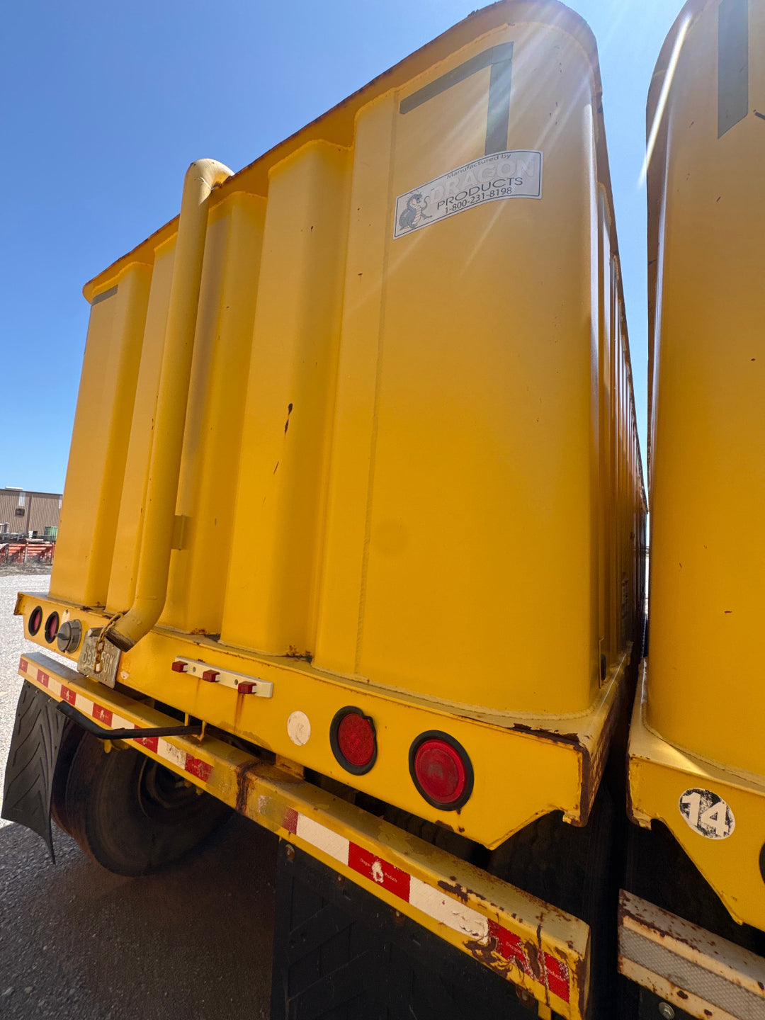 Dragon Flat Roof Frac Tank (GP53362)