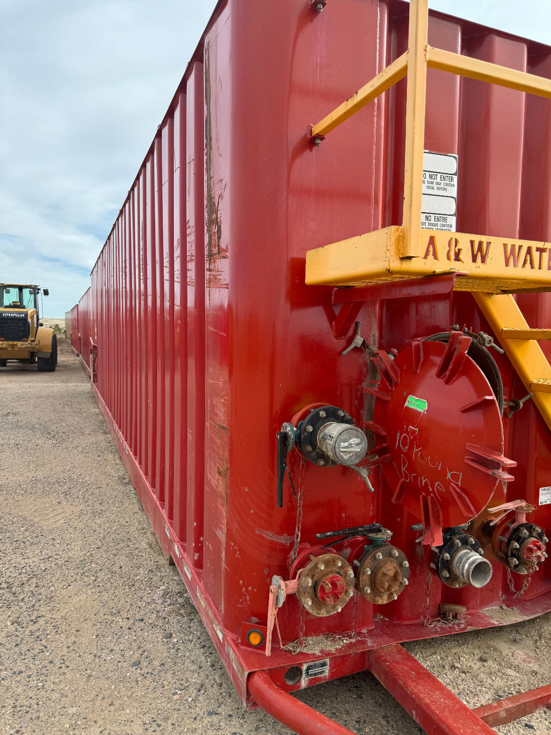 Dragon Flat Roof Frac Tank (FM434)