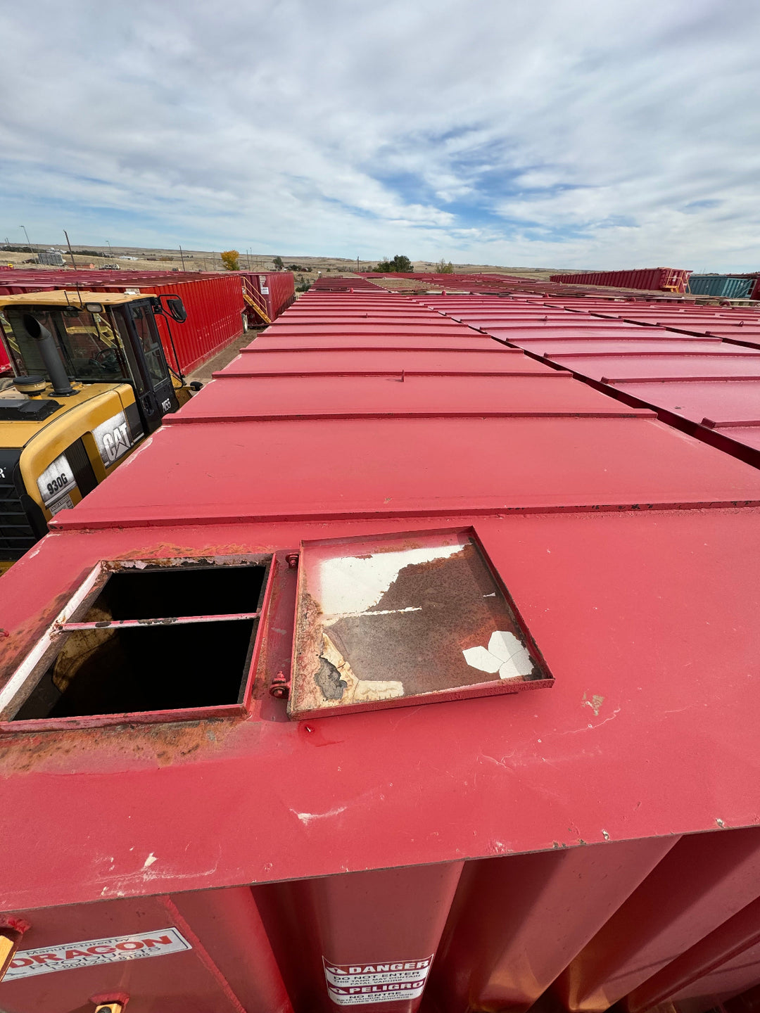 Dragon Flat Roof Frac Tank (FM1128)