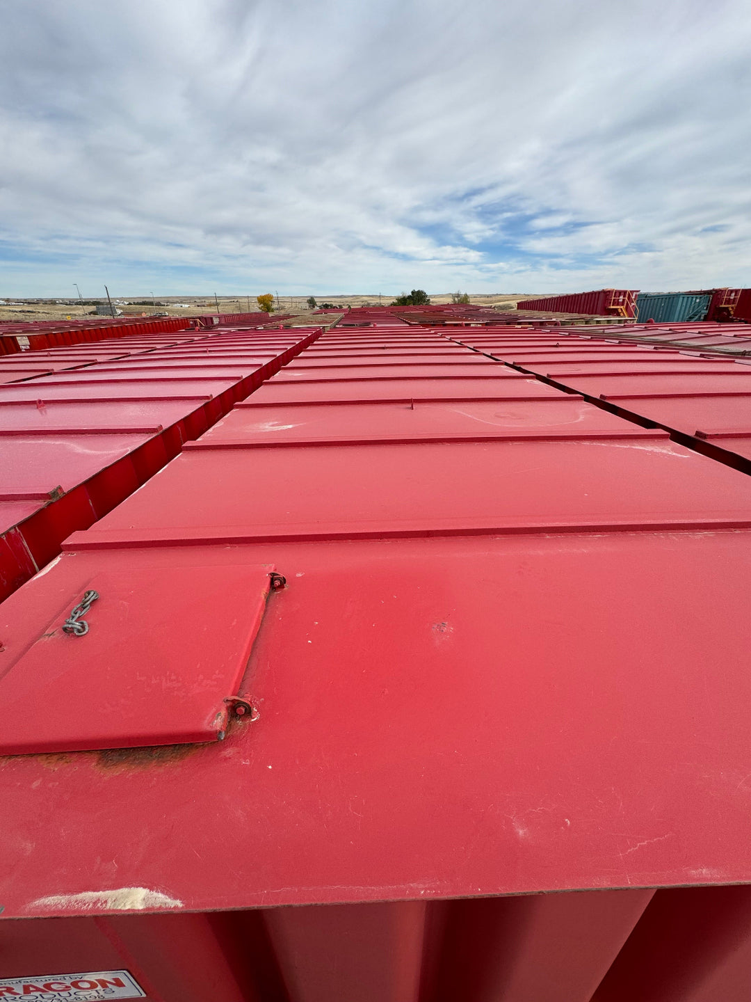 Dragon Flat Roof Frac Tank (FM1110)