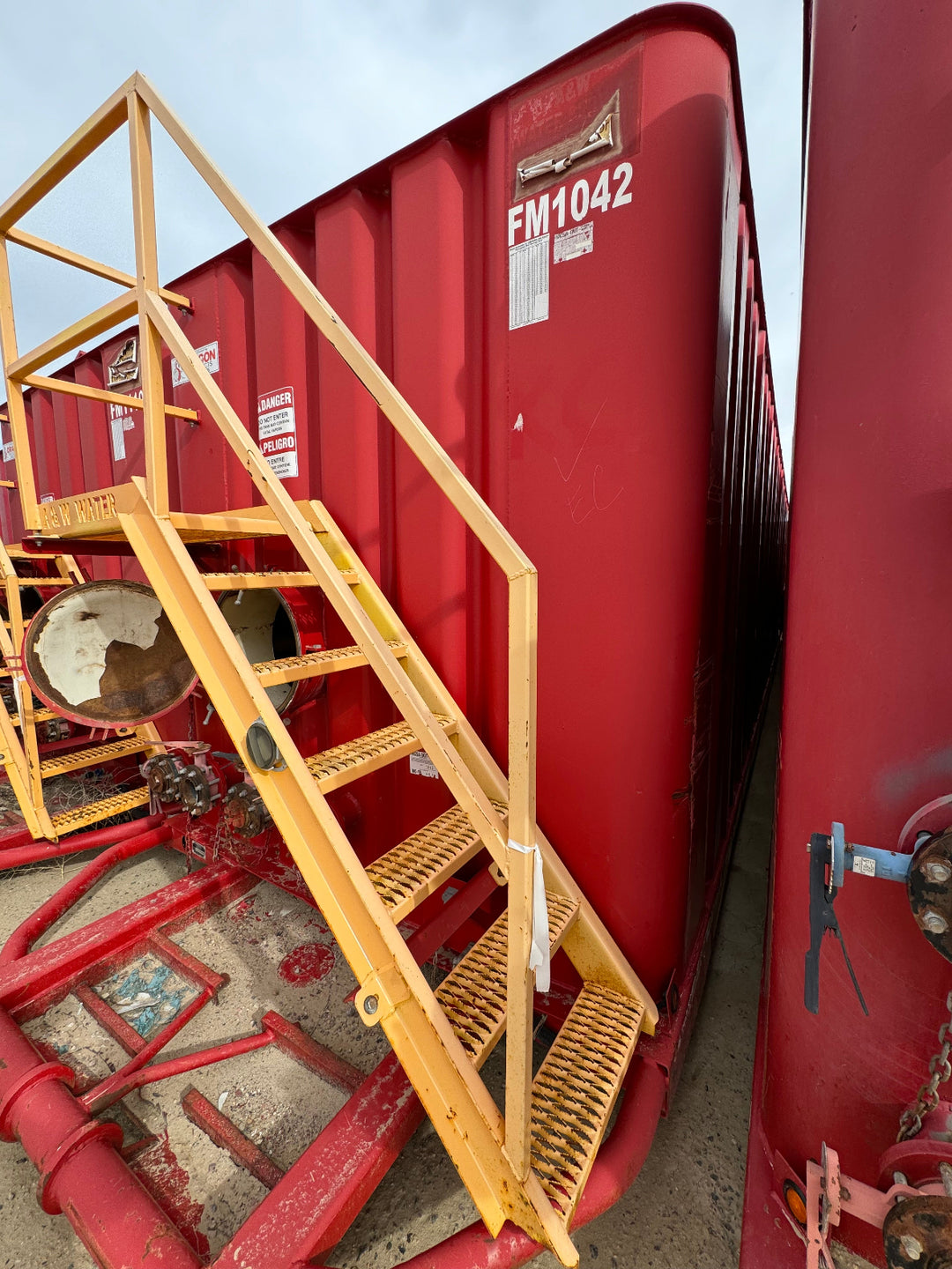 Dragon Flat Roof Frac Tank (FM1042)