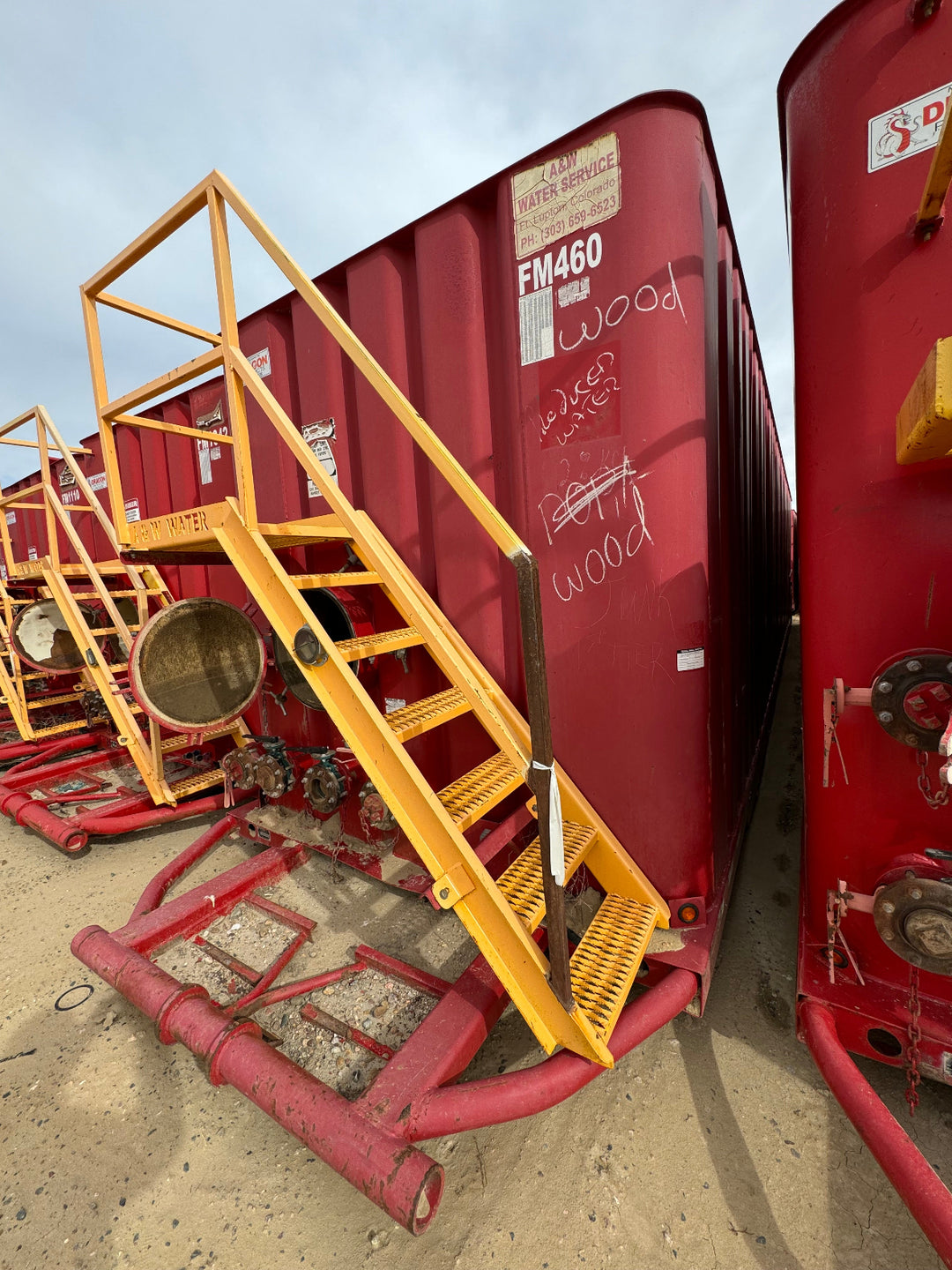 Dragon Flat Roof Frac Tank (FM460)