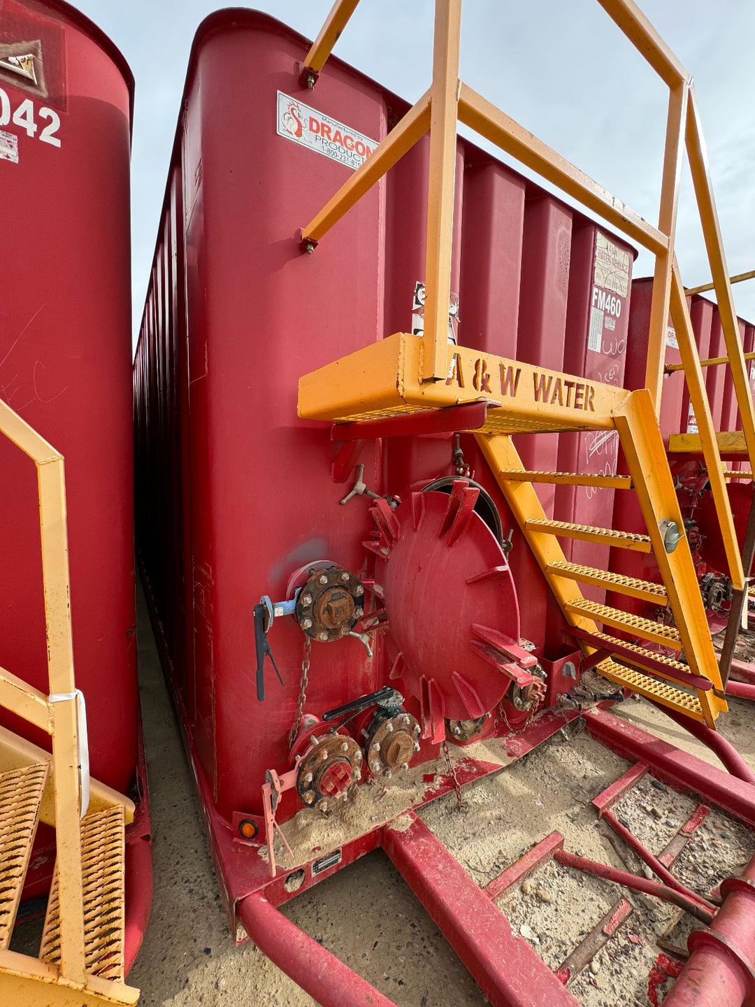 Dragon Flat Roof Frac Tank (FM460)