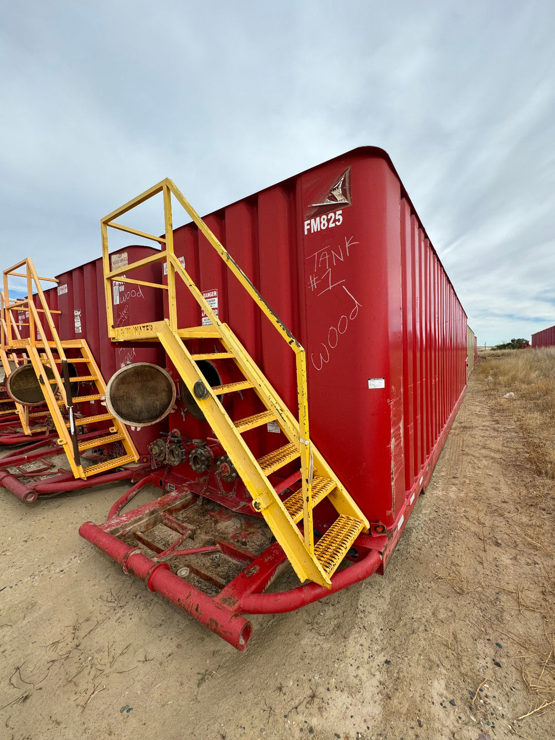Dragon Flat Roof Frac Tank (FM825)