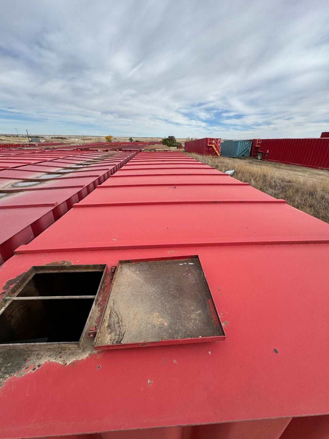 Dragon Flat Roof Frac Tank (FM825)