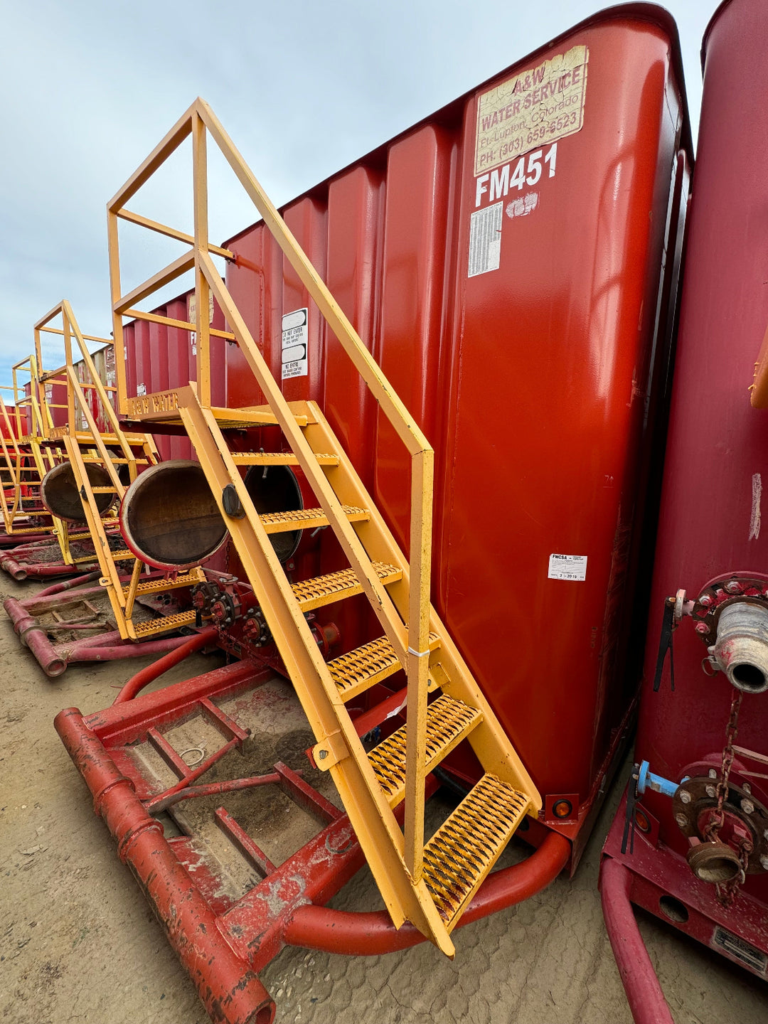 Dragon Flat Roof Frac Tank (FM451)