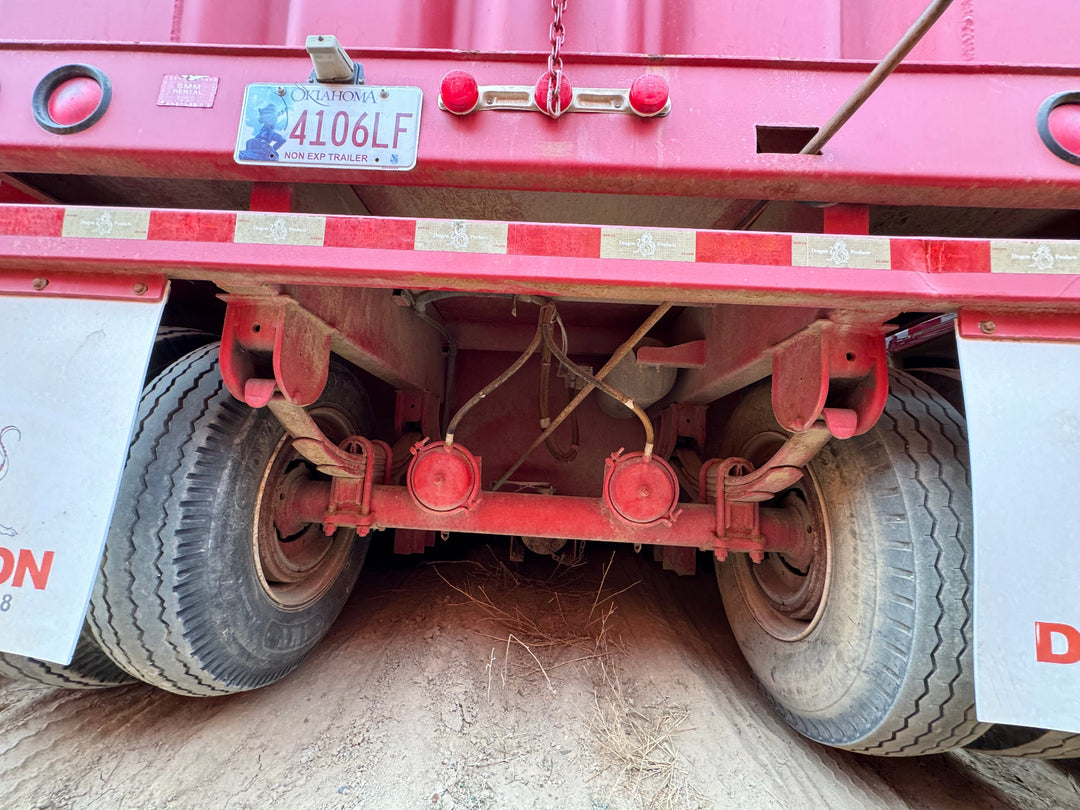 Dragon Flat Roof Frac Tank with Internal Manifold *RED* (21,000 gal.) (FM525)