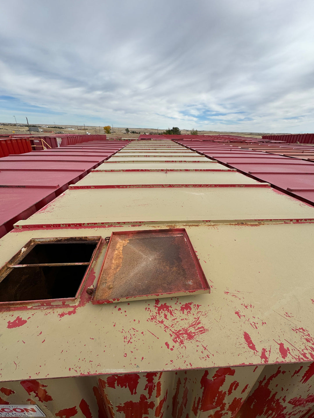Dragon Flat Roof Frac Tank (FM1514)