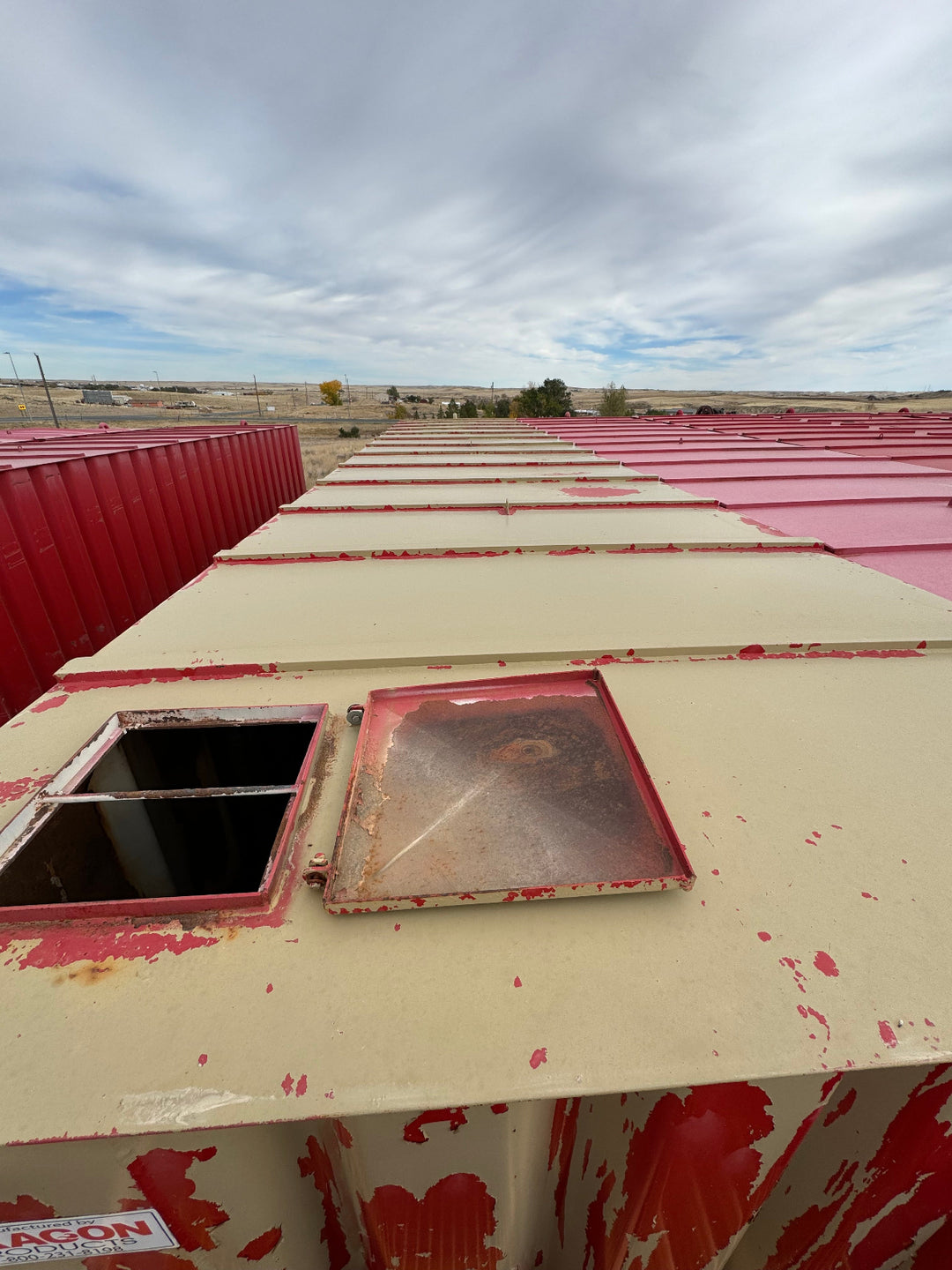 Dragon Flat Roof Frac Tank (FM1090)