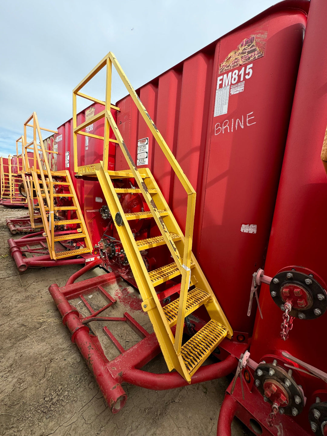 Dragon Flat Roof Frac Tank (FM815)