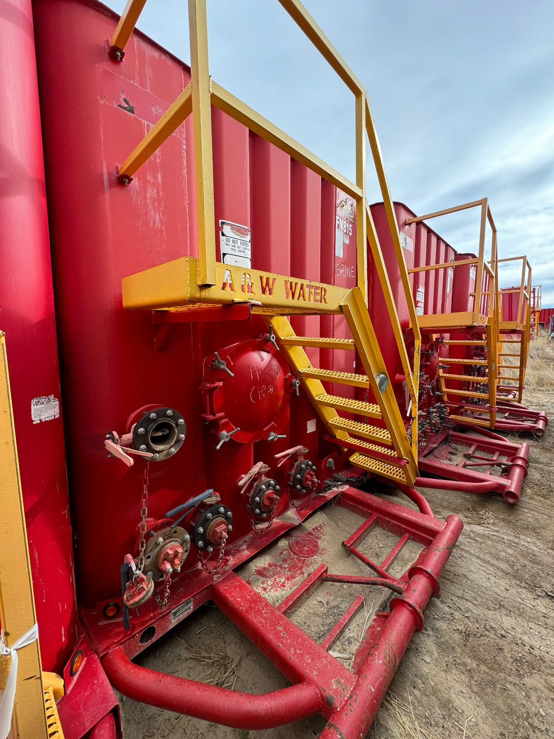 Dragon Flat Roof Frac Tank (FM815)