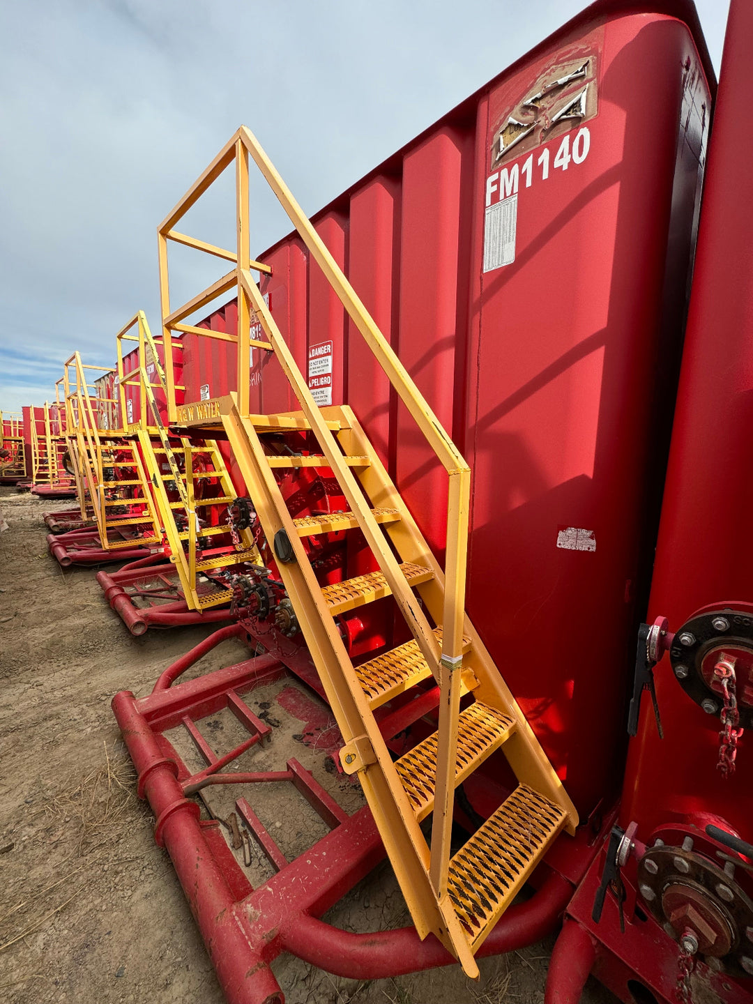 Dragon Flat Roof Frac Tank (FM1140)