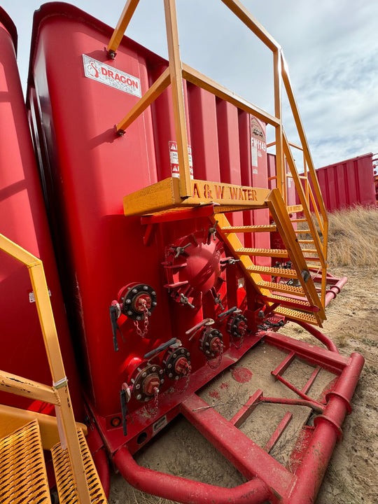 Dragon Flat Roof Frac Tank (FM1149)