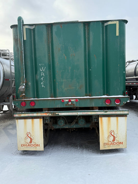 Dragon Flat Roof Frac Tank with External Manifold *GREEN* (21,000 gal.) (8392)