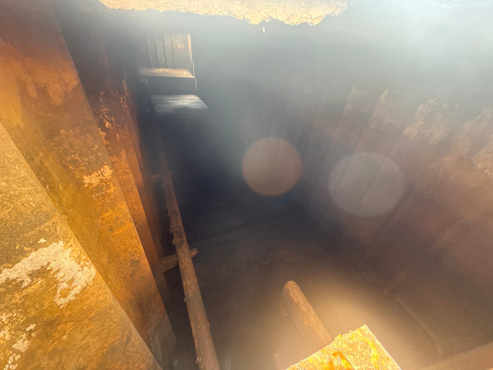 Interior of Dragon flat top frac tank #GP53022
