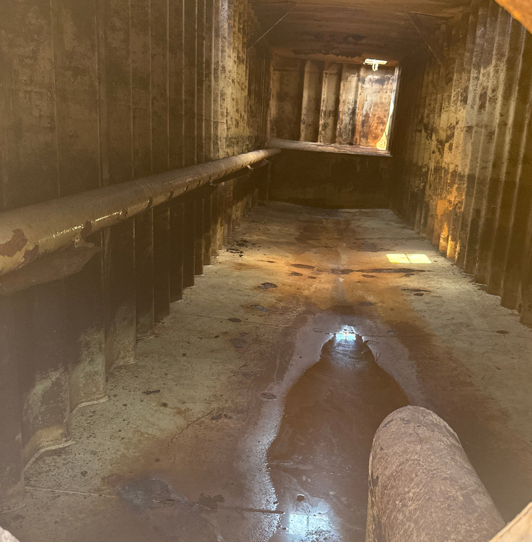 Interior of Dragon flat top frac tank #GP53229