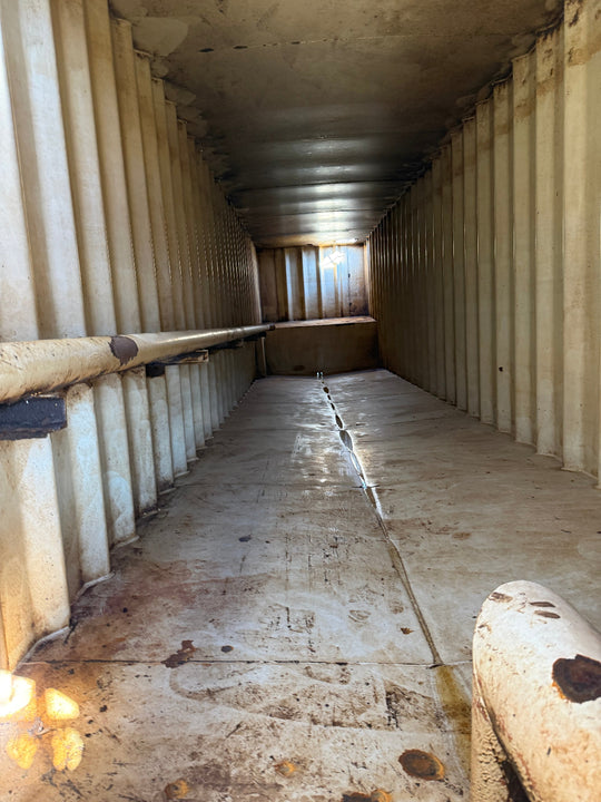 Interior of Pinnacle flat top frac tank #GP54328