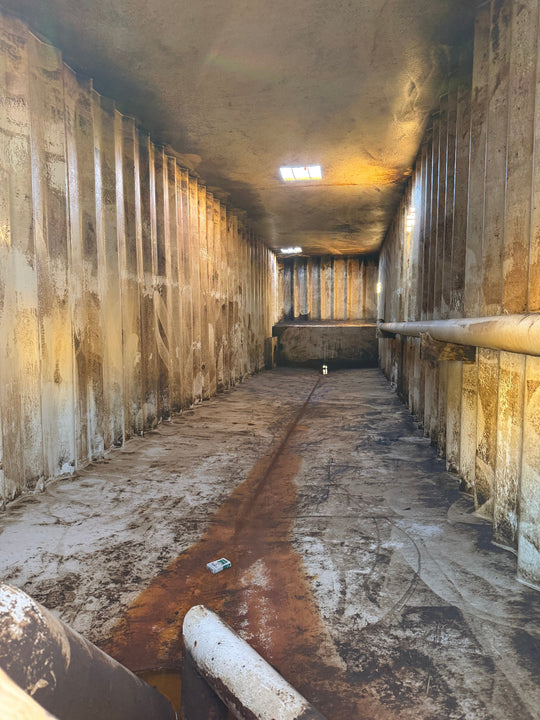 Interior of Wichita flat top frac tank #GP50194