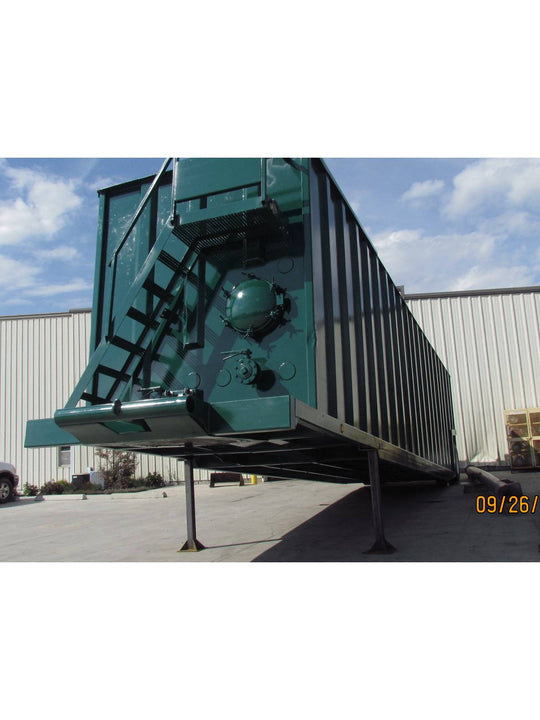 Dragon Weir Frac Tank with Exterior New Paint *GREEN* (21,000 gal.)