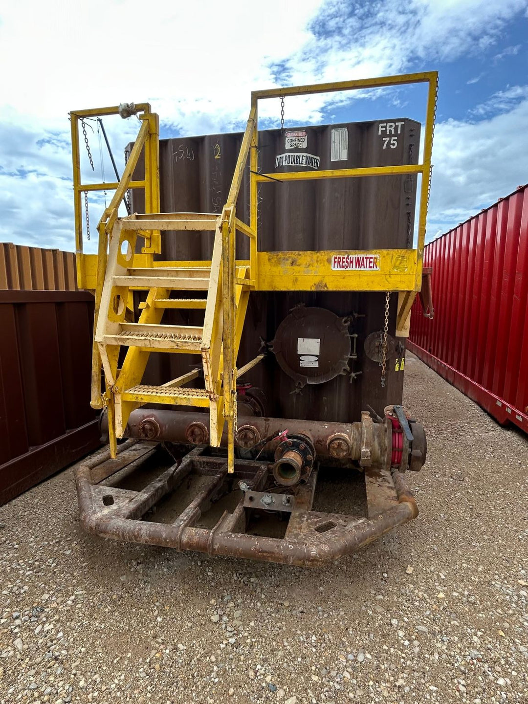 Wichita Flat Roof Frac Tank (#FRT-75)