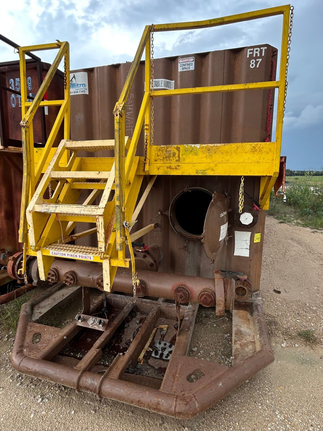 Wichita Flat Roof Frac Tank (#FRT-87)
